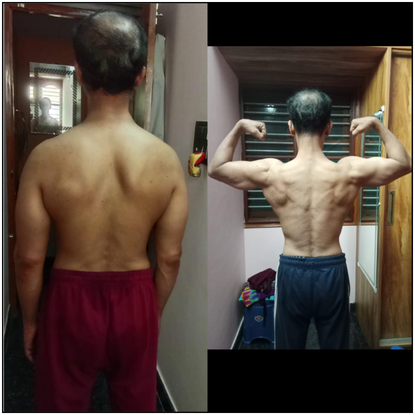 Client 12-week transformation